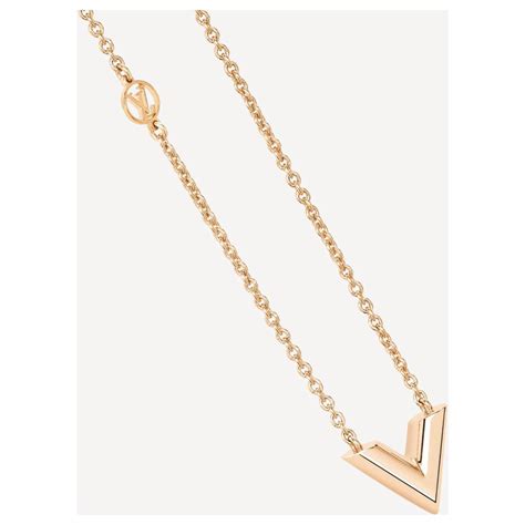 v ketting goud louis vuitton|Women's Fine Jewelry .